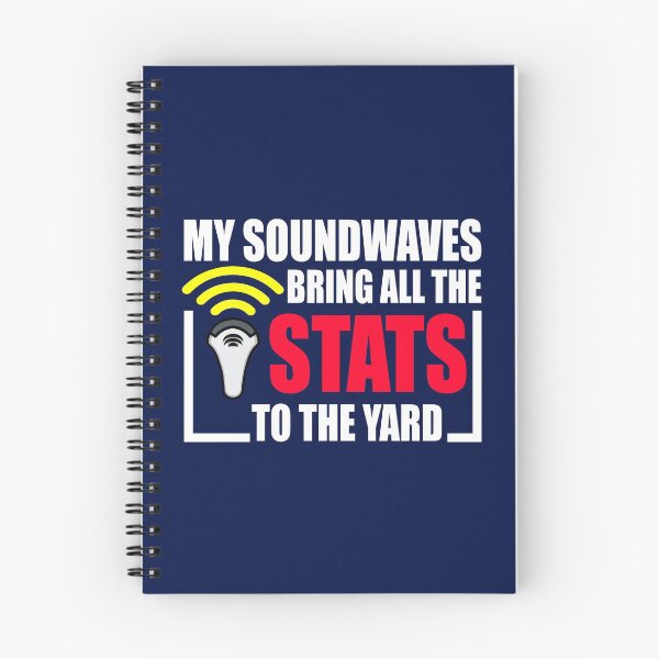 Item preview, Funny Ultrasound Gifts Soundwave Stats Navy by SonoGiggles designed and sold by SonoGiggles.