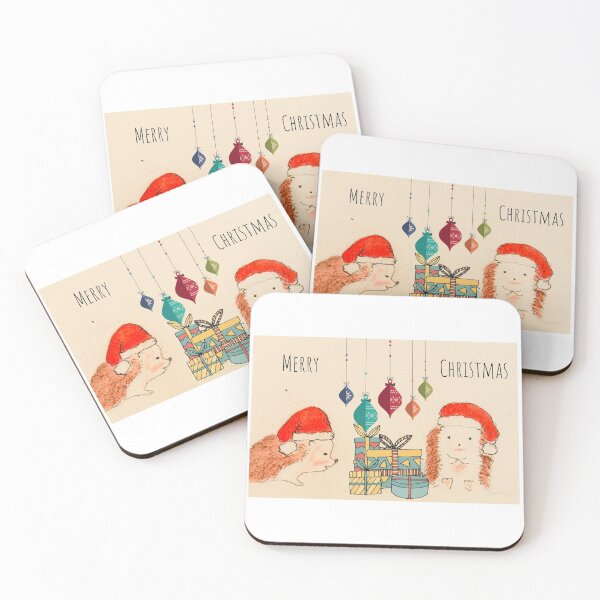 Item preview, Hedgies Happy Christmas  designed and sold by Sifan.