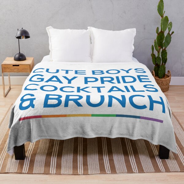 Item preview, Men's Funny Cheeky Gay Pride: Boys, Pride, Cocktails, & Brunch designed and sold by StudioUnrefined.