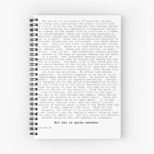 Item preview, The Picture of Dorian Gray Preface designed and sold by MonocleOwl.