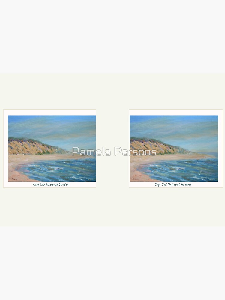 Cape Cod National Seashore. Oil painting of the unspoiled dunes and beach of Cape Cod. by parsonsp