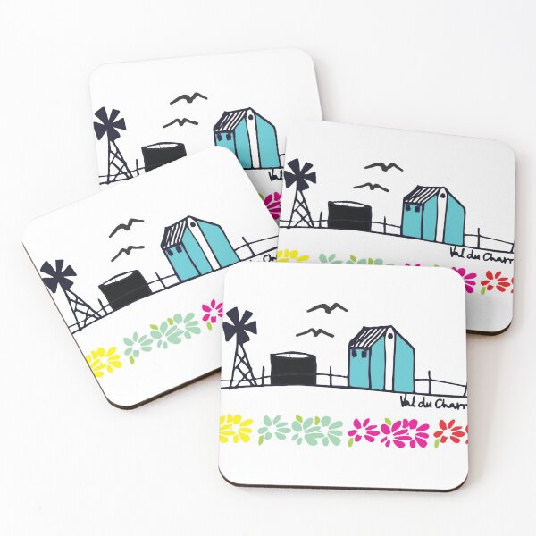 Item preview, Kaoo Farmscene Handdrawn by Val du Charron designed and sold by KrispShopping.