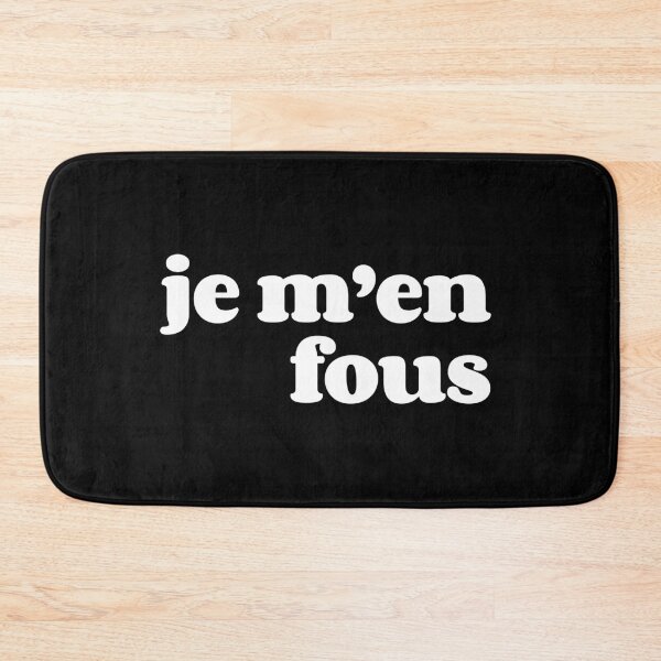 Item preview, Je men fous  I do not care I dont give a F**K designed and sold by Scoopivich.