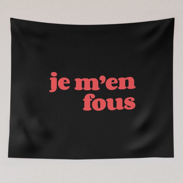 Item preview, Je men fous  I do not care I dont give a F**K designed and sold by Scoopivich.