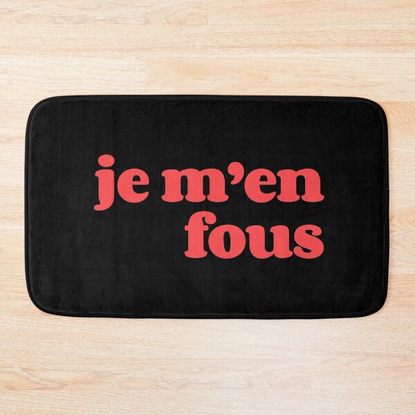Item preview, Je men fous  I do not care I dont give a F**K designed and sold by Scoopivich.