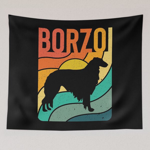 Item preview, Borzoi Dog Vintage Gift Pet Lover designed and sold by rafaeltto.