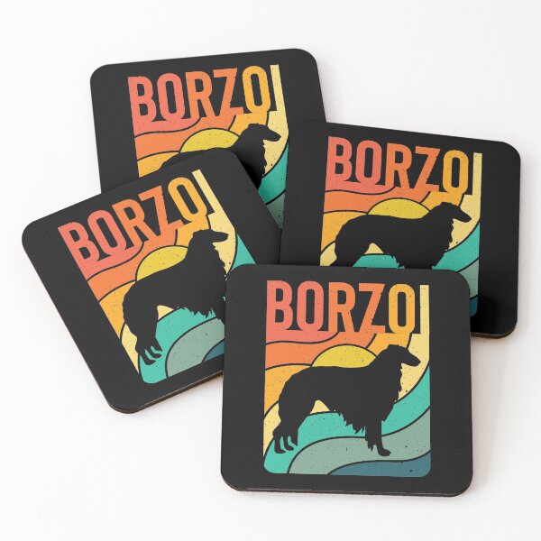 Item preview, Borzoi Dog Vintage Gift Pet Lover designed and sold by rafaeltto.