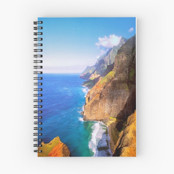 Item preview, Tropical Coastline Hawaii Aerial Photograph Of The Isolated Napali Coast designed and sold by Rocky Mountain Artistry.