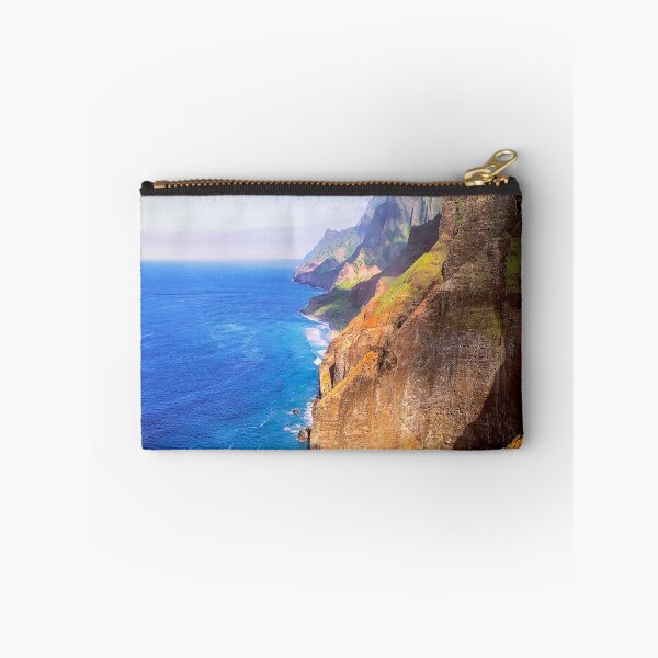Item preview, Tropical Coastline Hawaii Aerial Photograph Of The Isolated Napali Coast designed and sold by Rocky Mountain Artistry.