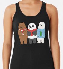 We Bare Bears Racerback Tank Top