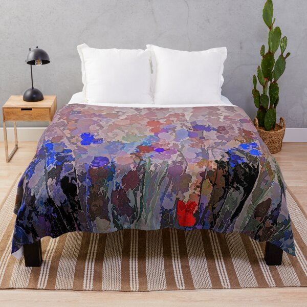 Item preview, Absract Flowerscape Painting designed and sold by Rocky Mountain Artistry.