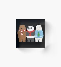 We Bare Bears Acrylic Block