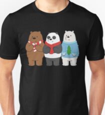 We Bare Bears Slim Fit T-Shirt
