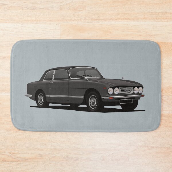 Item preview, Bristol 411 - dark gray car illustration designed and sold by knappidesign.