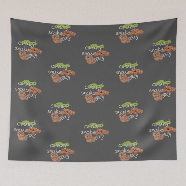 Item preview, Crazy Snake Guy designed and sold by Amy Hadden.