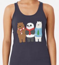 We Bare Bears Racerback Tank Top
