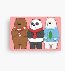We Bare Bears Canvas Print