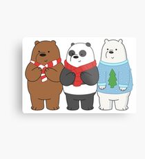 We Bare Bears Metal Print