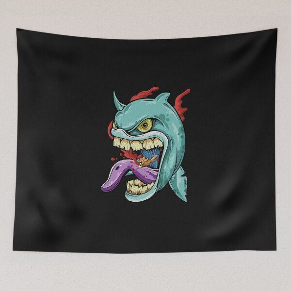 Item preview, shark attack designed and sold by jag88-art.