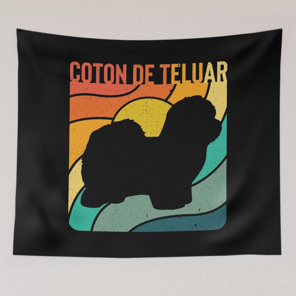 Item preview, Coton de Tuluar Dog Vintage Gift Pet Lover designed and sold by rafaeltto.
