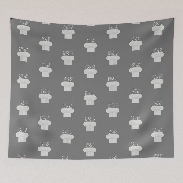 Item preview, Funny Architecture, Ionic Greek Column designed and sold by Amy Hadden.