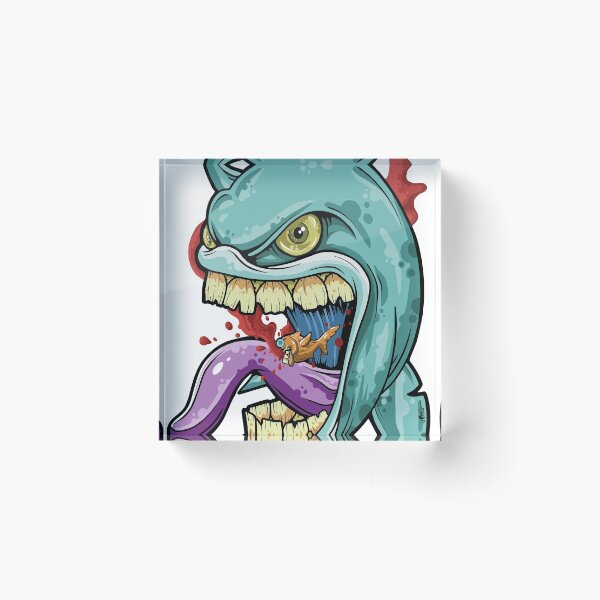 Item preview, shark attack designed and sold by jag88-art.