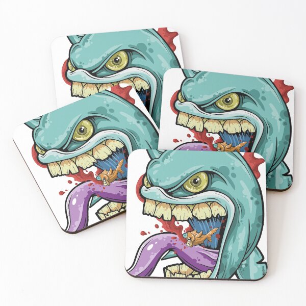 Item preview, shark attack designed and sold by jag88-art.