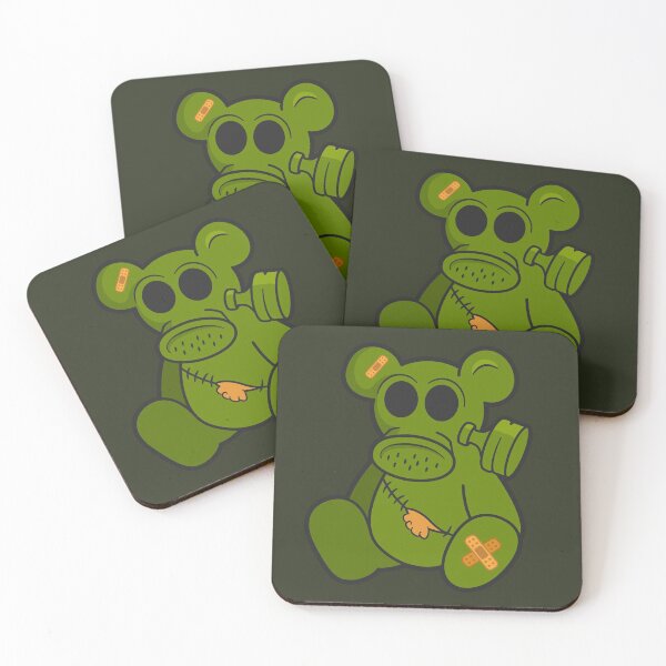 Item preview, Toxic Teddy - Apocalypse Bear designed and sold by psychodork.