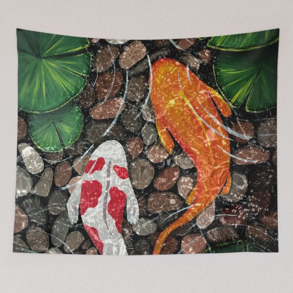 Item preview, The Koi Pond designed and sold by FantasySkyArt.