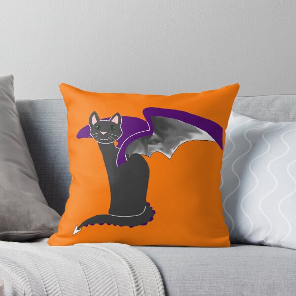 Item preview, Dragon-Cat Black ~Halloween designed and sold by Julian Greystoke.