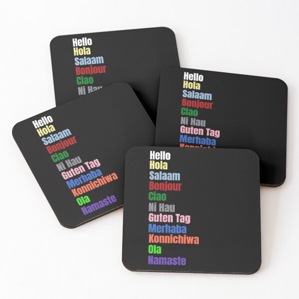 Item preview, Hello in different languages designed and sold by Tdork.