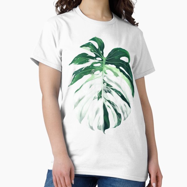 Vista previa del artículo con la obra «Monstera Albo Borsigiana en rosa», diseñado y vendido por bignosework.
