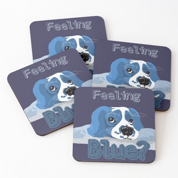 Item preview, Feeling blue? Dog designed and sold by Aneriso.