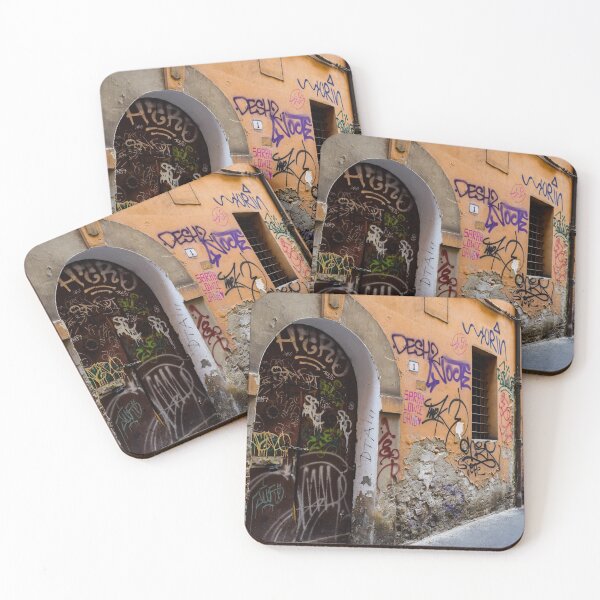 Item preview, Graffiti-Covered Italian Buildings designed and sold by Alana Yurczyk.