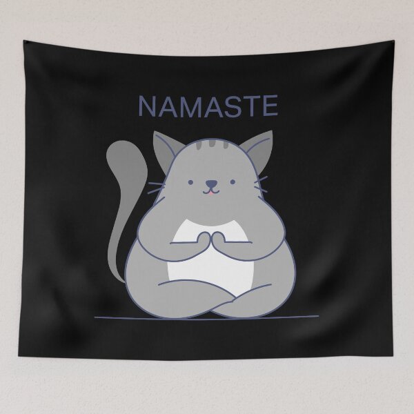 Item preview, Namaste Cat designed and sold by teegear.