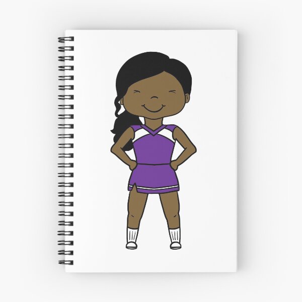 Item preview, Cheerleader in Purple Uniform designed and sold by MWCommissions.
