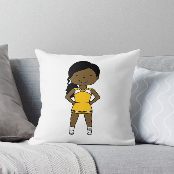 Item preview, Cheerleader In Gold Uniform designed and sold by MWCommissions.