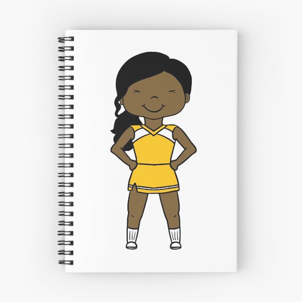 Item preview, Cheerleader In Gold Uniform designed and sold by MWCommissions.