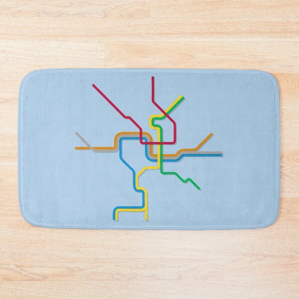 Item preview, DC Metro Map designed and sold by annarns.
