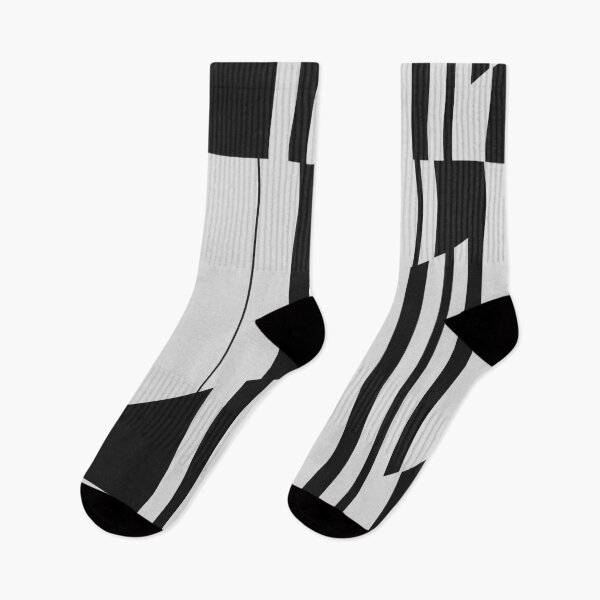 Item preview, Geometric Abstract #10 Black and White Stripes designed and sold by ShaMiLaB.