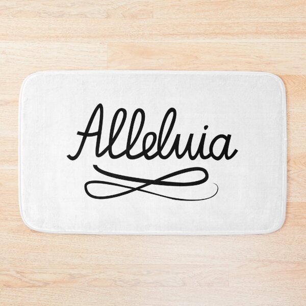 Item preview, Alleluia Black designed and sold by GraceUponGrace.