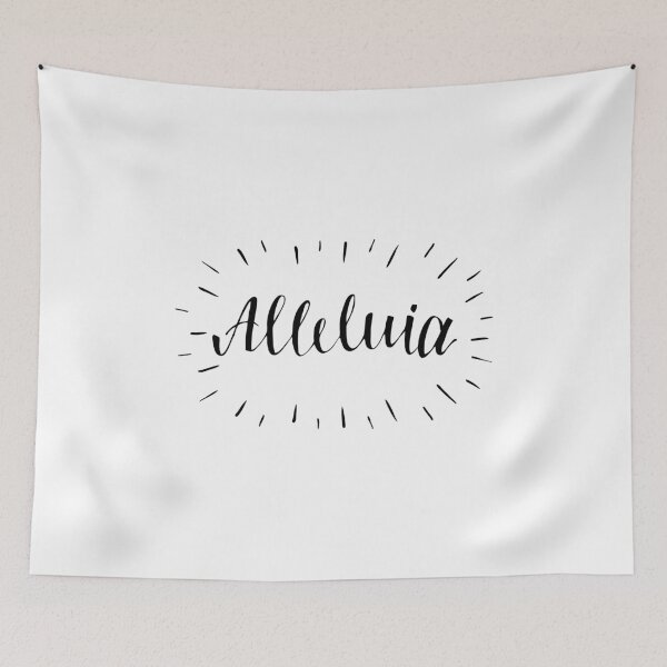 Item preview, Alleluia designed and sold by GraceUponGrace.