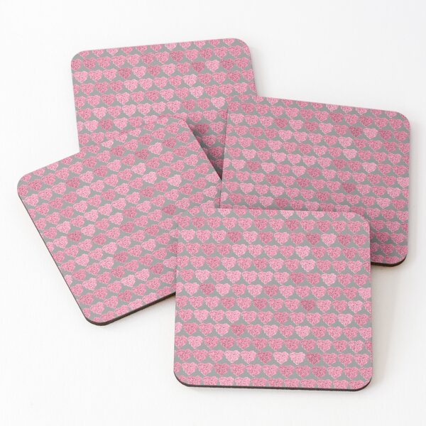 Item preview, Pink roses heart pattern designed and sold by wagnerps.