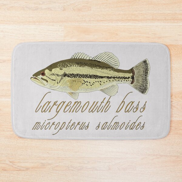 Item preview, Largemouth Bass - micropterus salmoides designed and sold by KZiegman.