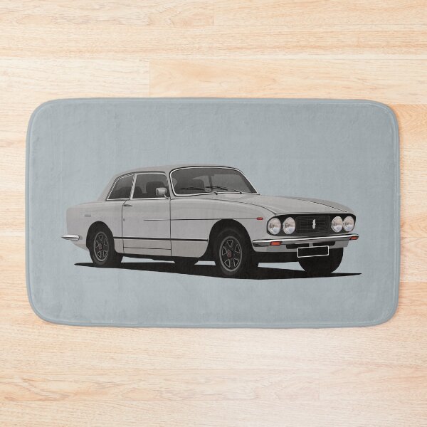 Item preview, Bristol 411 S5 - gray car illustration designed and sold by knappidesign.
