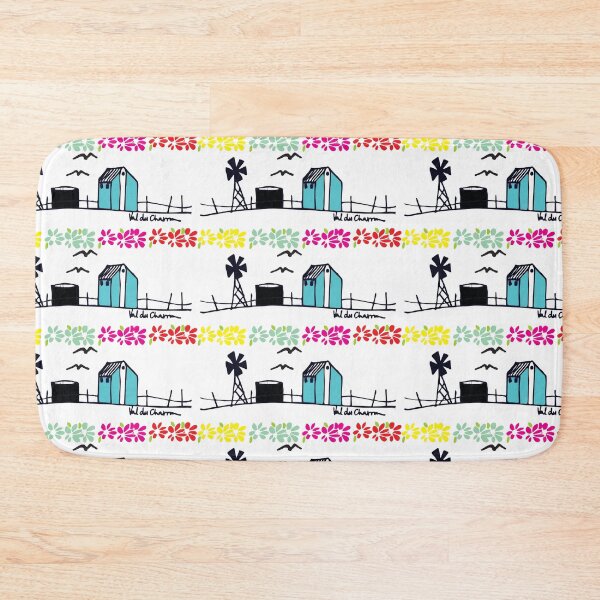 Item preview, Kaoo Farmscene Handdrawn by Val du Charron designed and sold by KrispShopping.