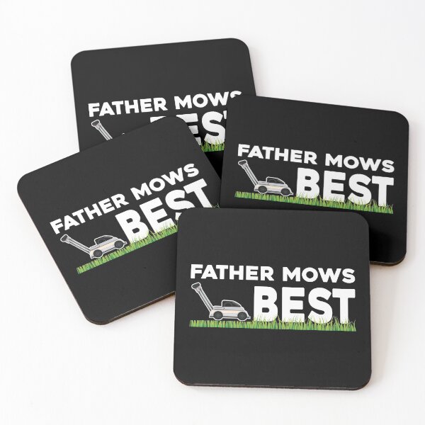 Item preview, Father Mows Best, , Gift, Father's Day, Lawn, Funny, Gag, Grass designed and sold by amilli.