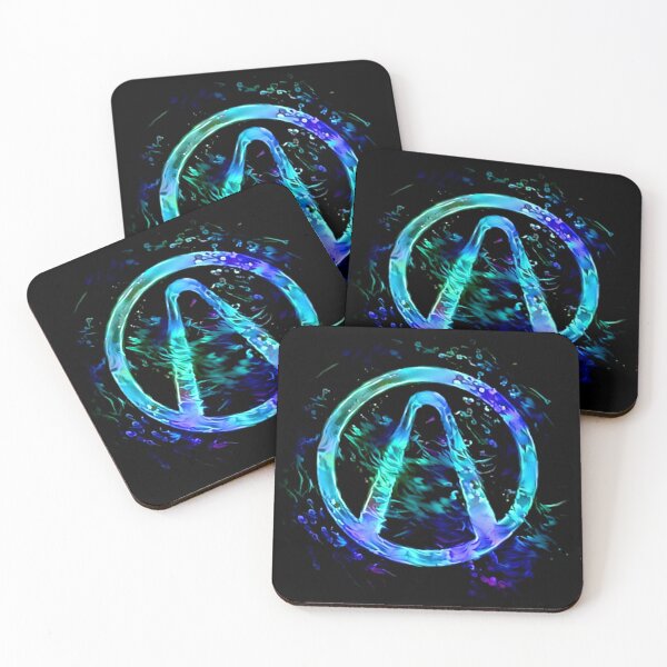 Black Light Vault Hunter Coasters (Set of 4)