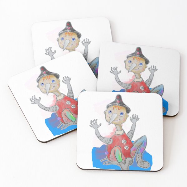 Item preview, Playing Wood PINOCCHIO (Original Drawing by ACCI) designed and sold by VanyssaGraphics.