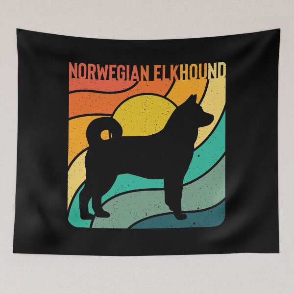 Item preview, Norweigan Elkhound Dog Vintage Gift Pet Lover designed and sold by rafaeltto.